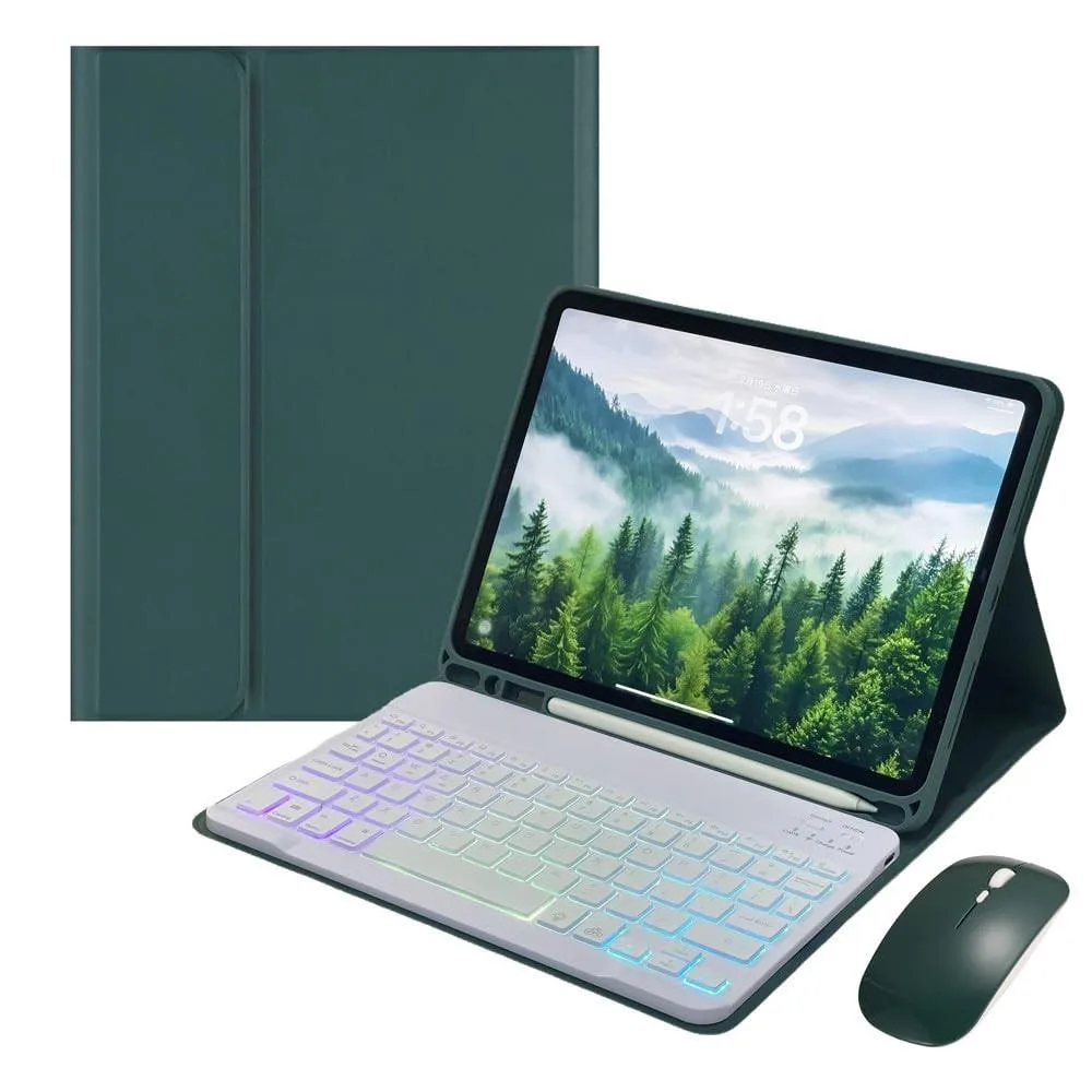 ARENTI ARENTI 2 in 1 Accessory Galaxy Tab S11 11 inch 2025 Dark Green White — product photo
