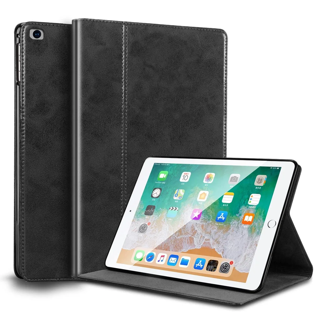 ARCTIC ARCTIC 9.7" Leather Case iPad 5/6 Air 1/2 2 in 1 Accessory — product photo