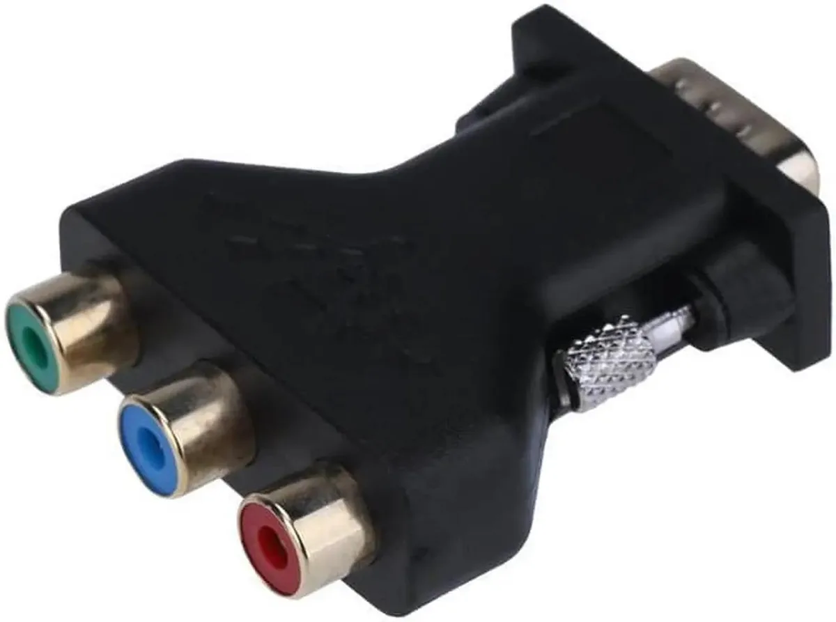 Vszerda Vszerda 15 pin VGA Male to 3 RCA Female Adapter — product photo