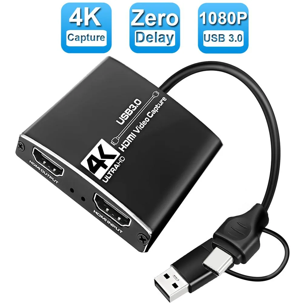 LUOM LUOM OZC3-3 4K30 HDMI Loop-Out 1080p60 USB 3.0 Video Capturing Device — product photo