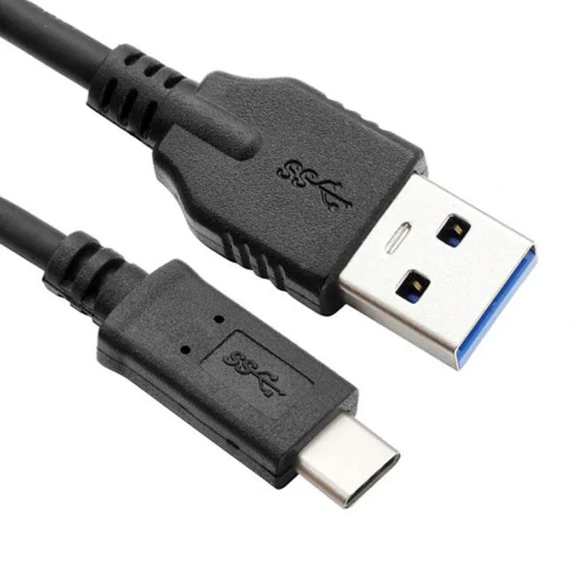 SHENZHEN JIMIER ELECTRONICS CO,. LTD. SHENZHEN JIMIER ELECTRONICS CO,. LTD. USB 3.1 Type C to USB A Cable Black — product photo