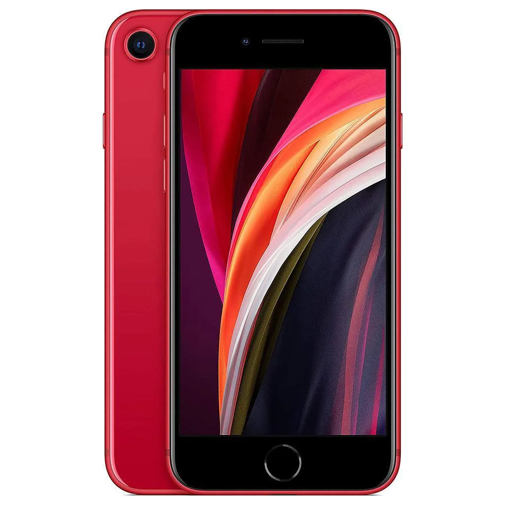 Apple Apple MX9Q2LL/A-SE-RED-64GB-B iPhone SE (2020) 64GB Red cell phones - unlocked — product photo