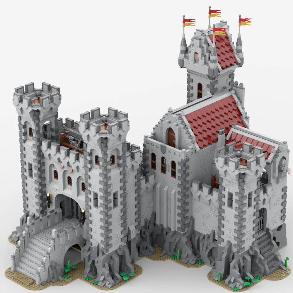 ZITIANYOUBUILD ZITIANYOUBUILD Large Castle II Fortress 10007 Pieces MOC Educational Building Set — product photo