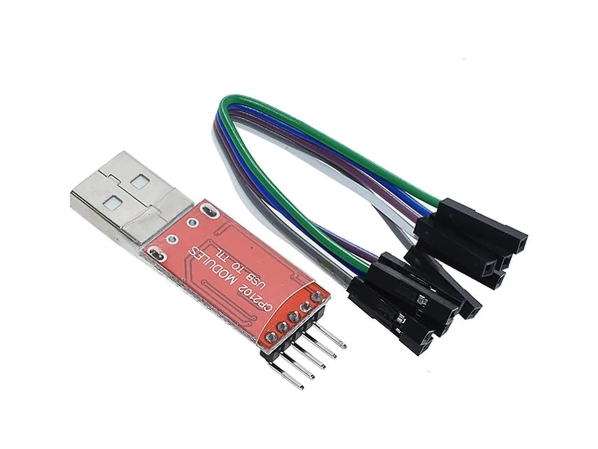 SXDOOL SXDOOL CP2102 USB 2.0 to TTL Serial Converter with Jumper Wires — product photo