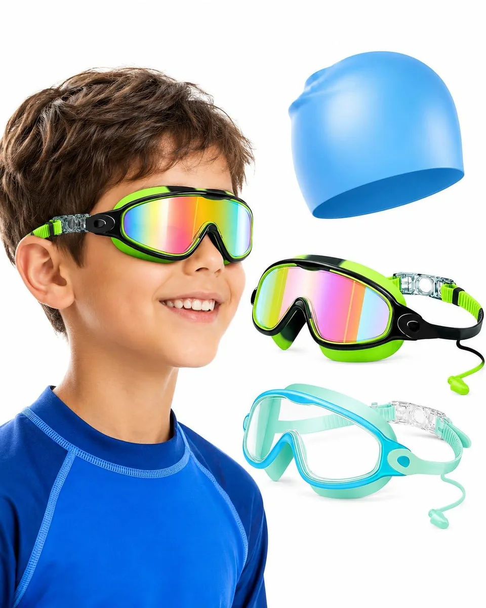 TorsuupTittan 10014_1-01 Kids Swim Goggles 2 Pack Deep Sea Explorer — product photo
