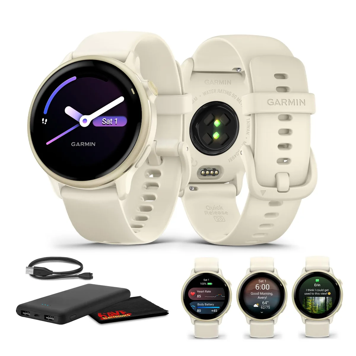 Garmin Garmin Vivoactive 6 Smartwatch Lunar Gold 1.3 — product photo