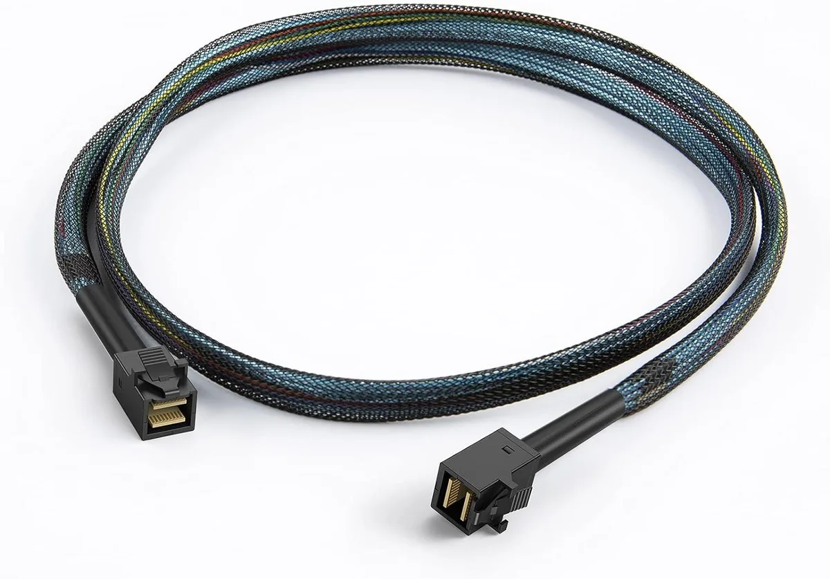 BUCIER BUCIER Mini SAS HD SFF-8643 to SFF-8643 Cable 3.3FT — product photo