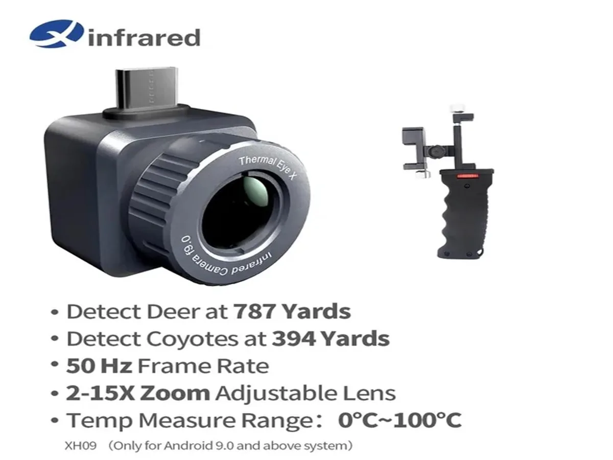 InfiRay InfiRay Xinfrared XH09 Thermal Camera Night Vision Monocular 384×288 Android — product photo