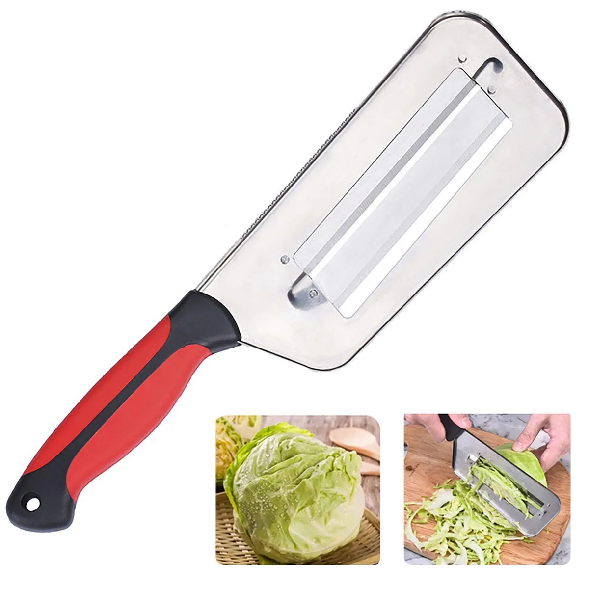  MAXI-MATIC Black-Red-A Stainless Steel Vegetable Cutter 12.8 x 3.5 x .65 in — product photo