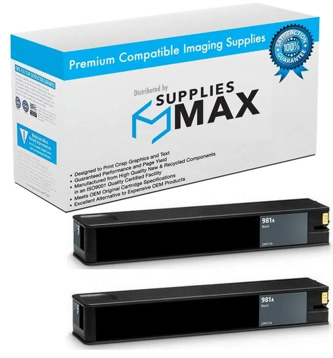 SuppliesMax SuppliesMax HP J3M71AD Black Inkjet 2-Pack 6000 Pages — product photo