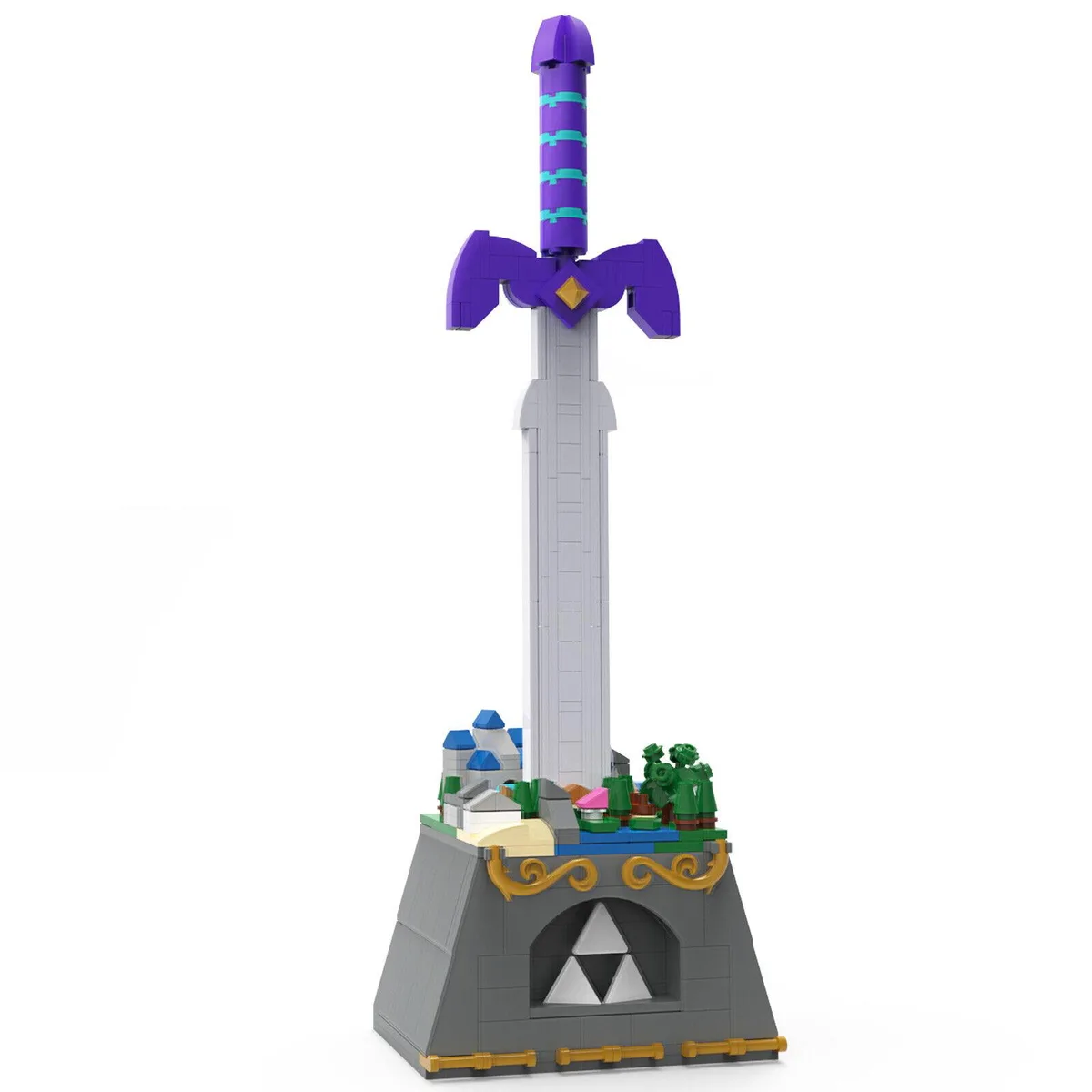 ZITIANYOUBUILD ZITIANYOUBUILD The Master Sword Hyrule Castle Set 388 — product photo