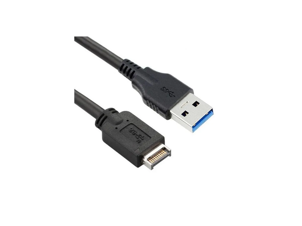 BUCIER BUCIER USB 3.1 Front Panel Header to USB 3.0 Type-A Male Cable 50cm — product photo