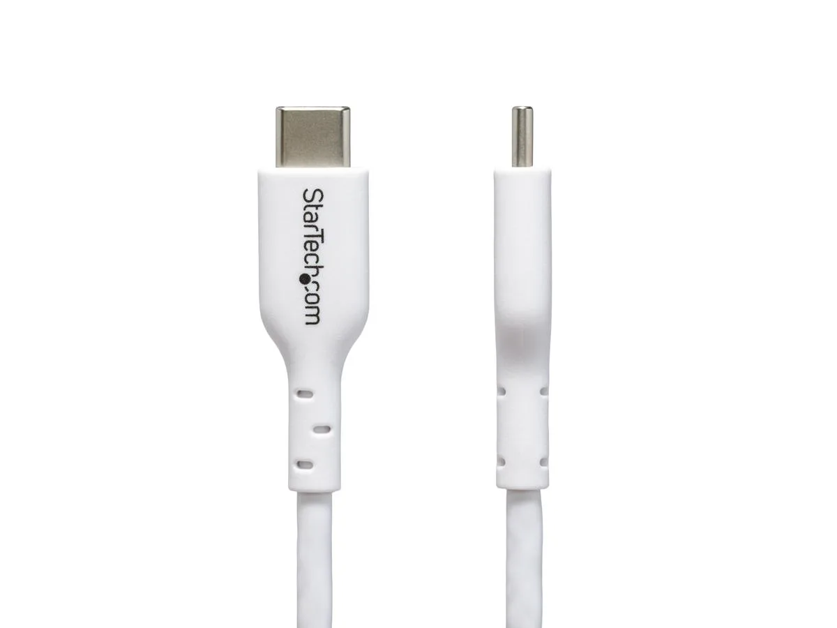 STARTECH STARTECH USB2CC6FWHE 1.8 m USB-C charger 60 W 2.0 480 Mbps white — product photo