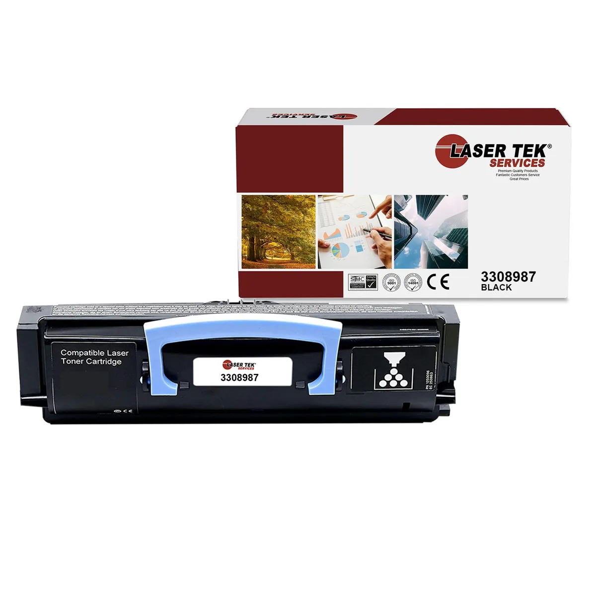 Laser Tek Services Laser Tek Services 3335 Compatible Black Toner Cartridge 3308987 — product photo