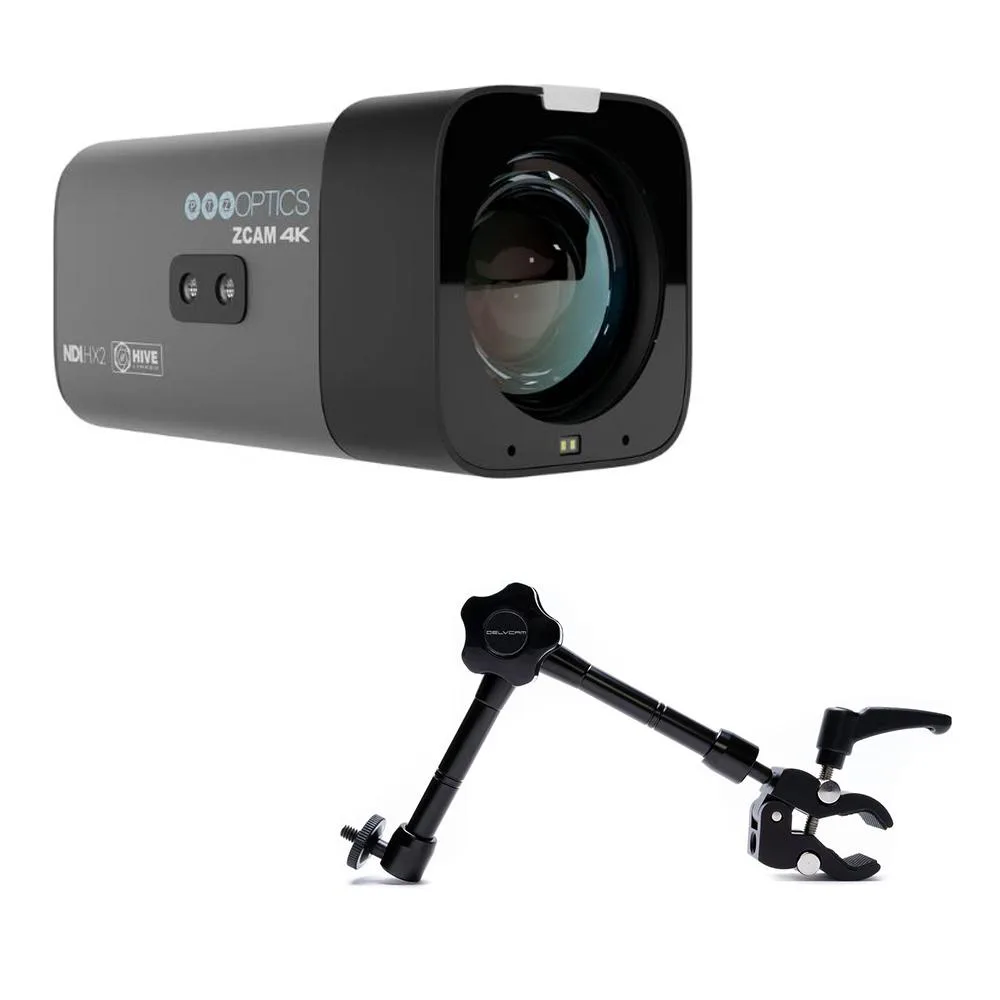 PTZOptics PTZOptics Studio 4K Professional Camcorder 20x Zoom Gray — product photo