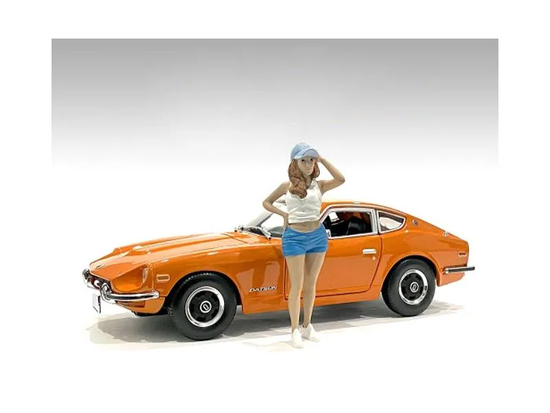 American Diorama American Diorama AD76291 Car Meet 2 Figurine III 1/18 Scale Vehicle — product photo