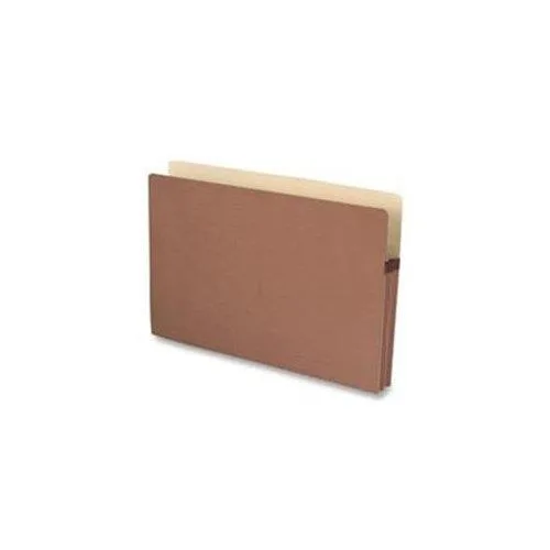 Business Source Business Source 65794 Legal File Pocket 3.50" Exp 25/BX Redrope — product photo