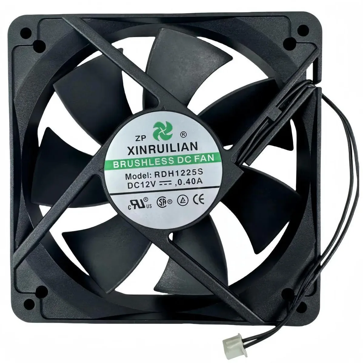 Vszerda Vszerda RDH1225S 12V 0.40A 120x120x25mm 2-Wire Chassis Cooling Fan — product photo
