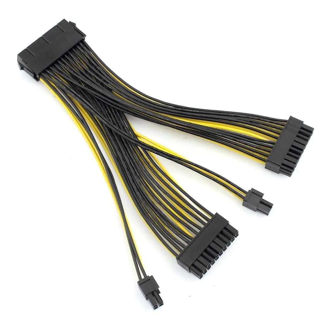 Vszerda Vszerda 20+4 Pin Dual 24P PSU Cable 18AWG 20cm 10 Pcs — product photo