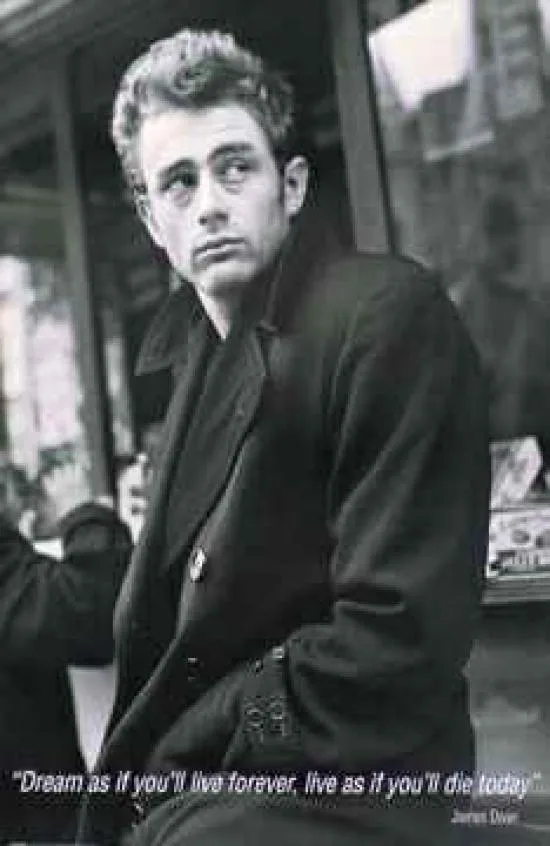 Posterazzi James Dean poster print 24 by 36 inches on heavy paper