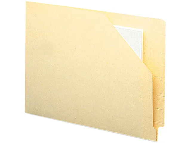 Smead Smead 75700 End Tab File Pockets Letter 11 Point Manila 100/Box — product photo