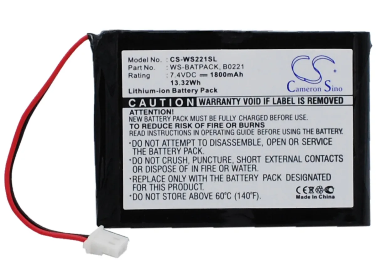 Cameron &amp; Co Cameron &amp; Co DS-CS-WS221SL 7.4 V 1.8 Ah Li-ion battery — product photo