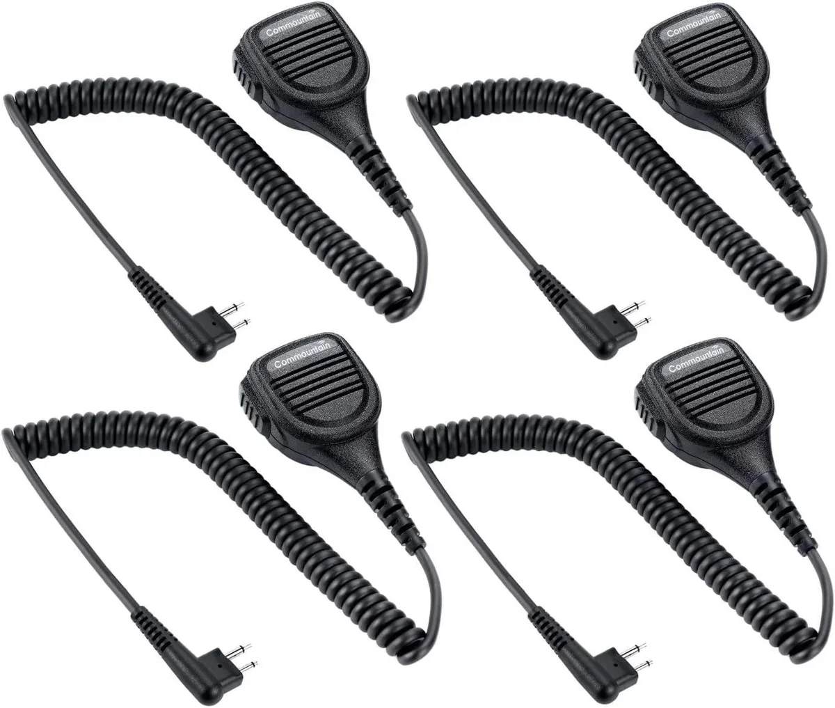 usbroway usbroway Speaker Microphone 4 Pack two-way radio — product photo