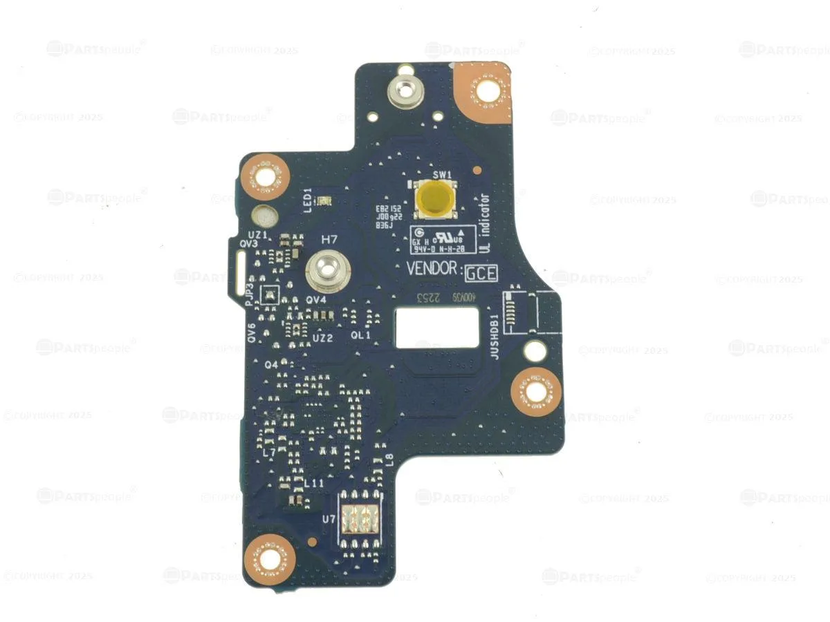 DELL DELL Latitude 7230 Rugged Extreme Tablet Power Button Board F64GJ accessory — product photo
