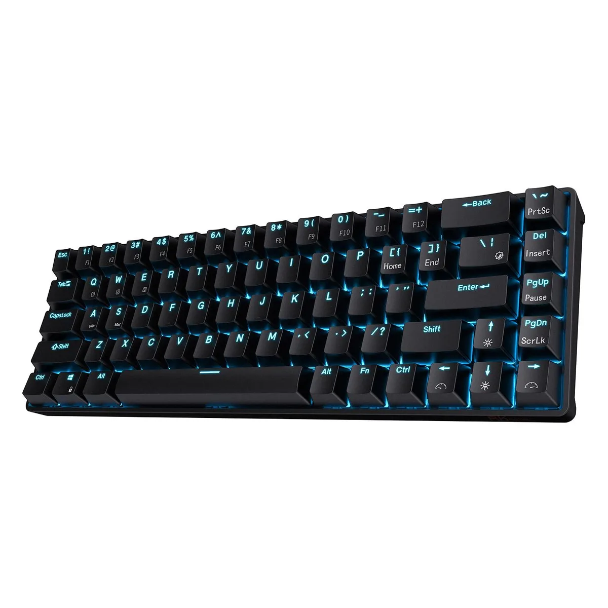  Redragon RK68 65% Hot-Swappable Mechanical Gaming Keyboard 68 Keys Black Quiet Red Switch — product photo