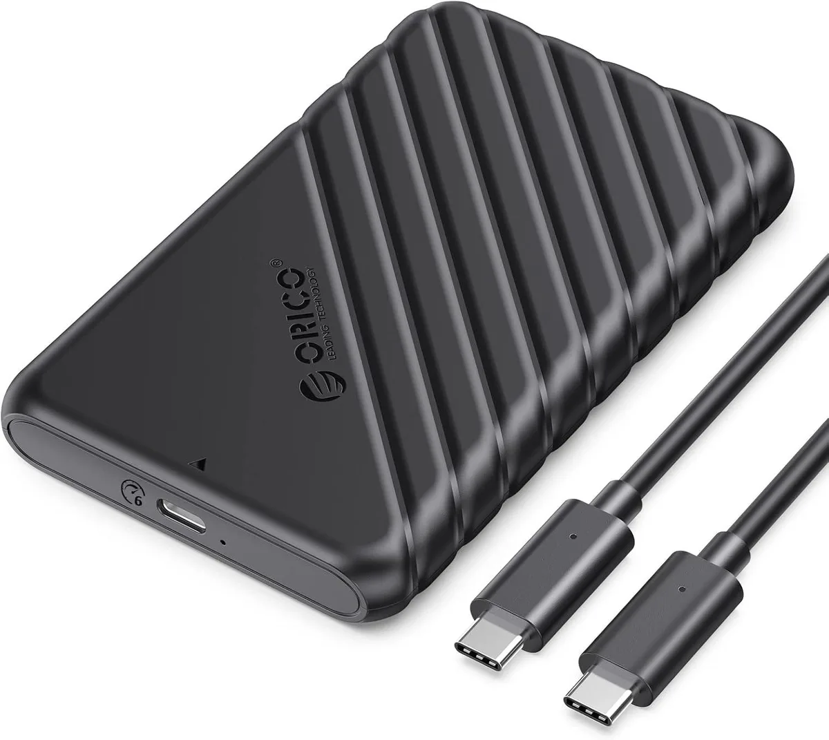 Orico Orico 2.5" SATA USB-C Drive Enclosure 25PW1C-C3 — product photo