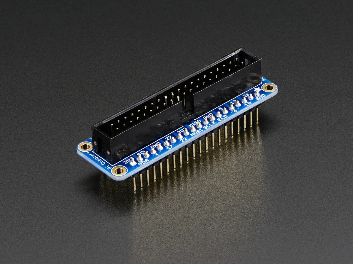 Adafruit Adafruit Assembled Pi Cobbler Plus Breakout Cable for Raspberry Pi 40-pin — product photo