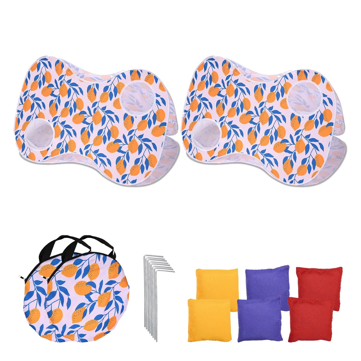 Yescom USA, Inc. Yescom USA, Inc. 07TSG001-POP-LM01X2 2-pack foldable bean bag toss game — product photo