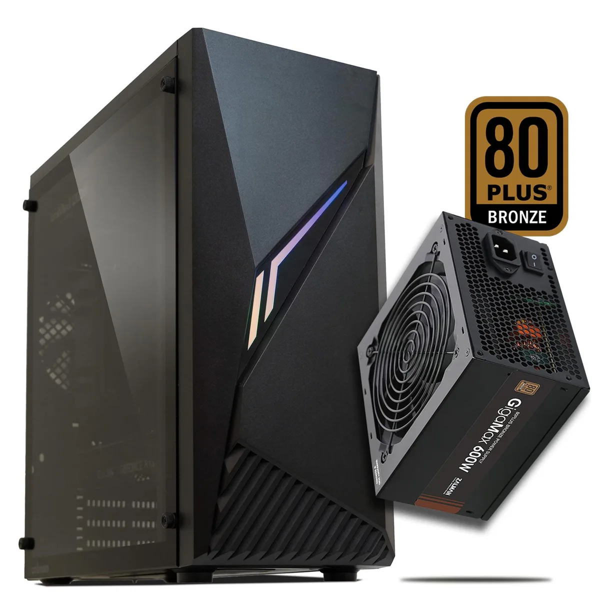 Zalman Zalman Raven ATX Mid-Tower Case + 600W 80+ Bronze PSU — product photo