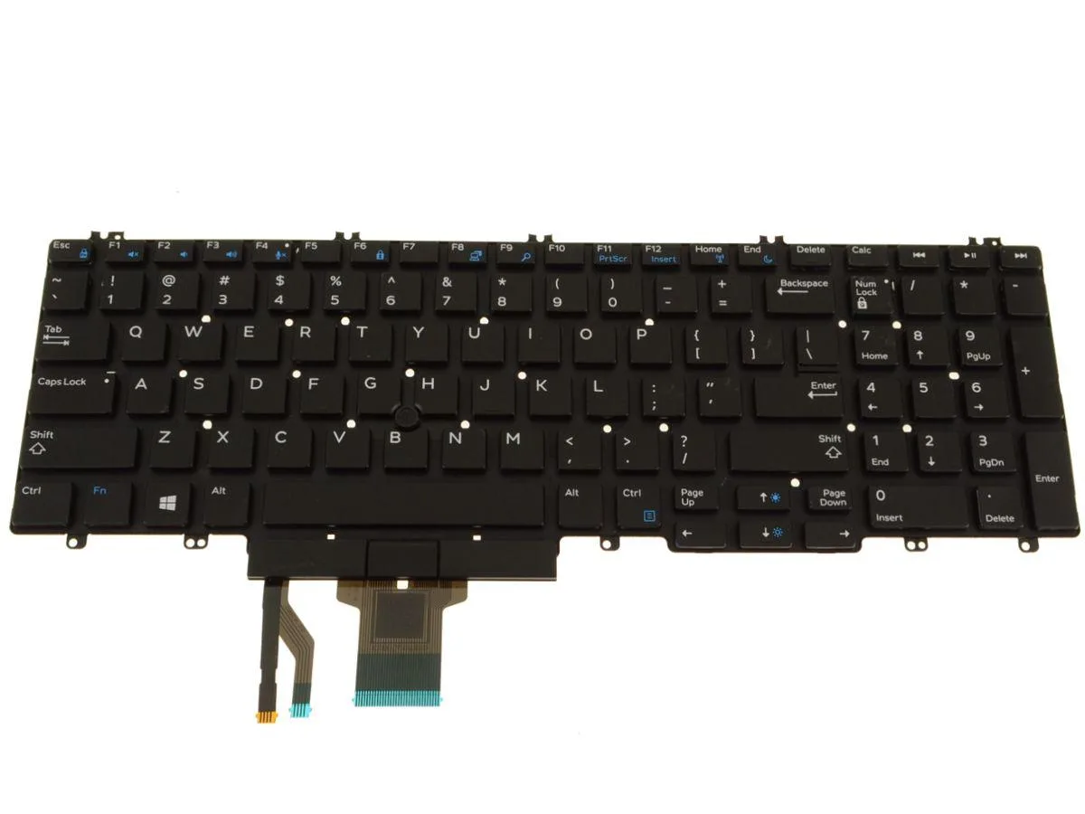 DELL DELL Precision 7530 7540 7730 7740 Keyboard 0NMVF Non-Backlit Laptop Replacement Part — product photo