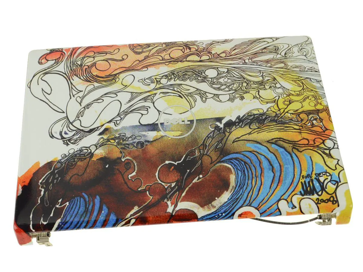 DELL DELL Studio 1555 1557 1558 15.6" LCD Back Cover Sea Sky W198N — product photo