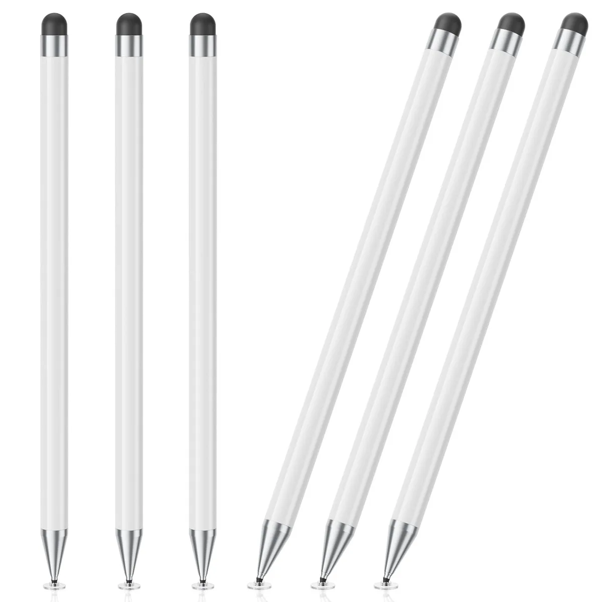  GCHMDE 6 PCS 2-in-1 Stylus White — product photo