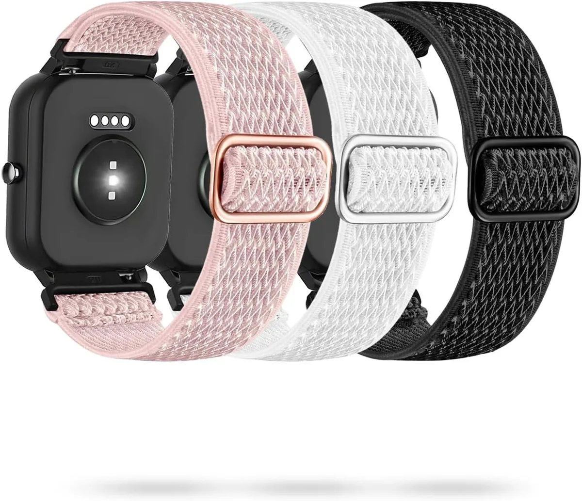 ETEIZU ETEIZU 3 Pack Stretchy Nylon Watch Bands for 3Plus Vibe Plus/Vibe+ — product photo