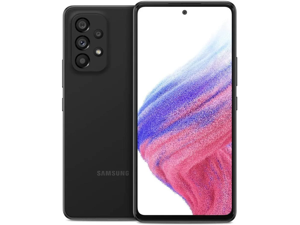SAMSUNG SAMSUNG Galaxy A53 5G A536U 128GB Awesome Black cell phones - unlocked — product photo