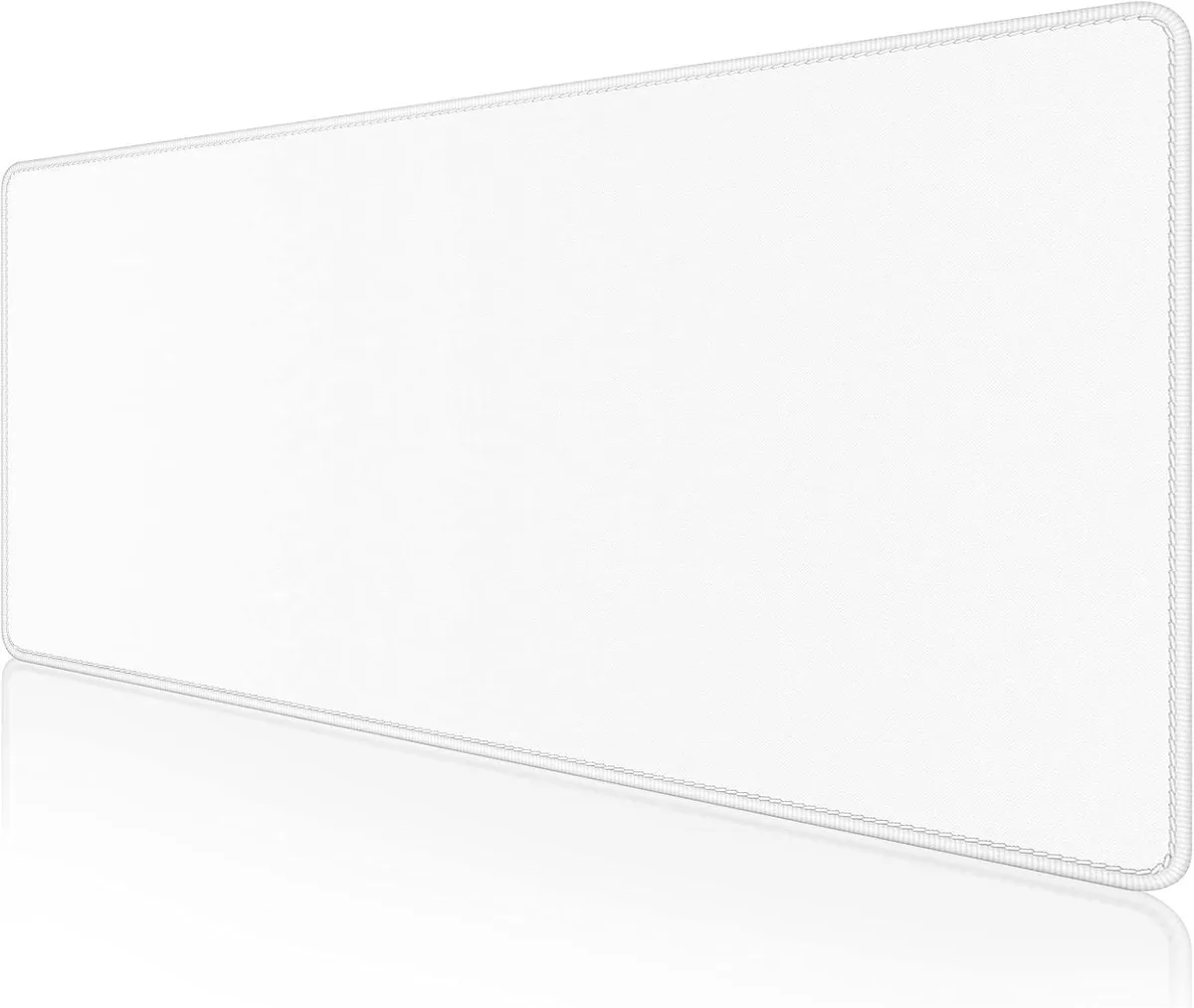 Brainwavz Brainwavz Extended Mouse Pad 23.6 x 11.8 in White — product photo
