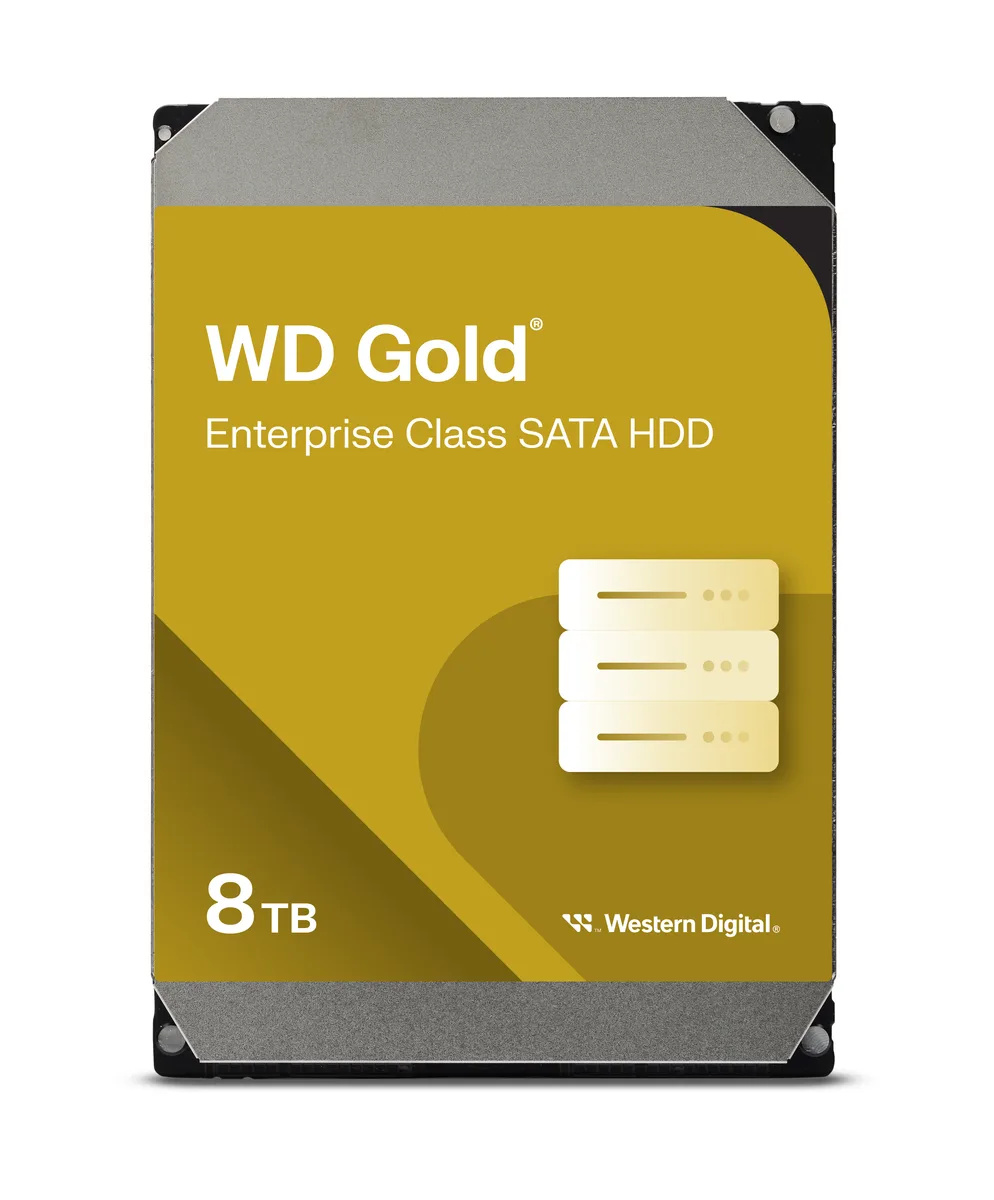 Western Digital Western Digital WD8005FRYZ 8TB 7200 RPM SATA 256MB 3.5" internal hard drive — product photo