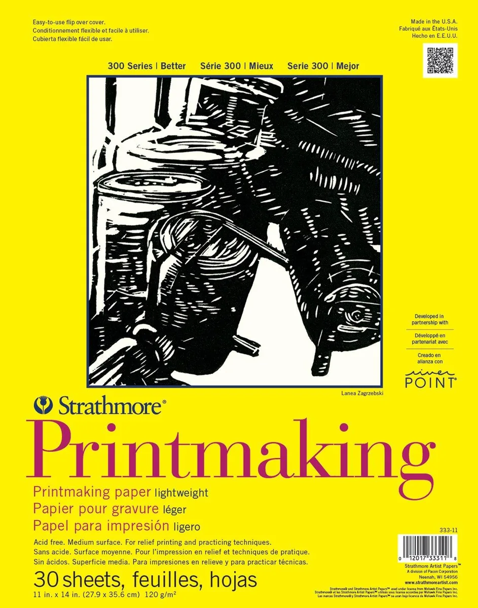  Strathmore 300 Printmaking Pad 11x14 30 Sheets — product photo