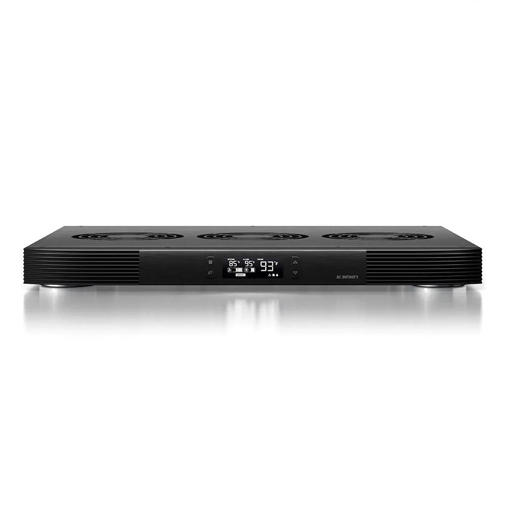 AC Infinity AC Infinity AIRCOM T9 17" Top-Exhaust Server Rack Fan System 210 CFM 21 dBA — product photo