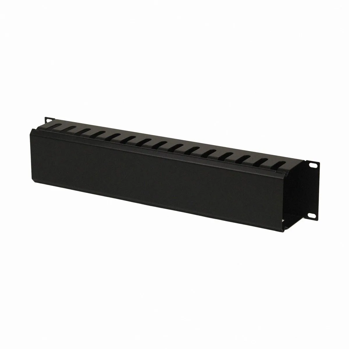 NavePoint NavePoint 2U Metal Rack Mount Horizontal Cable Manager Duct Raceway 19 — product photo