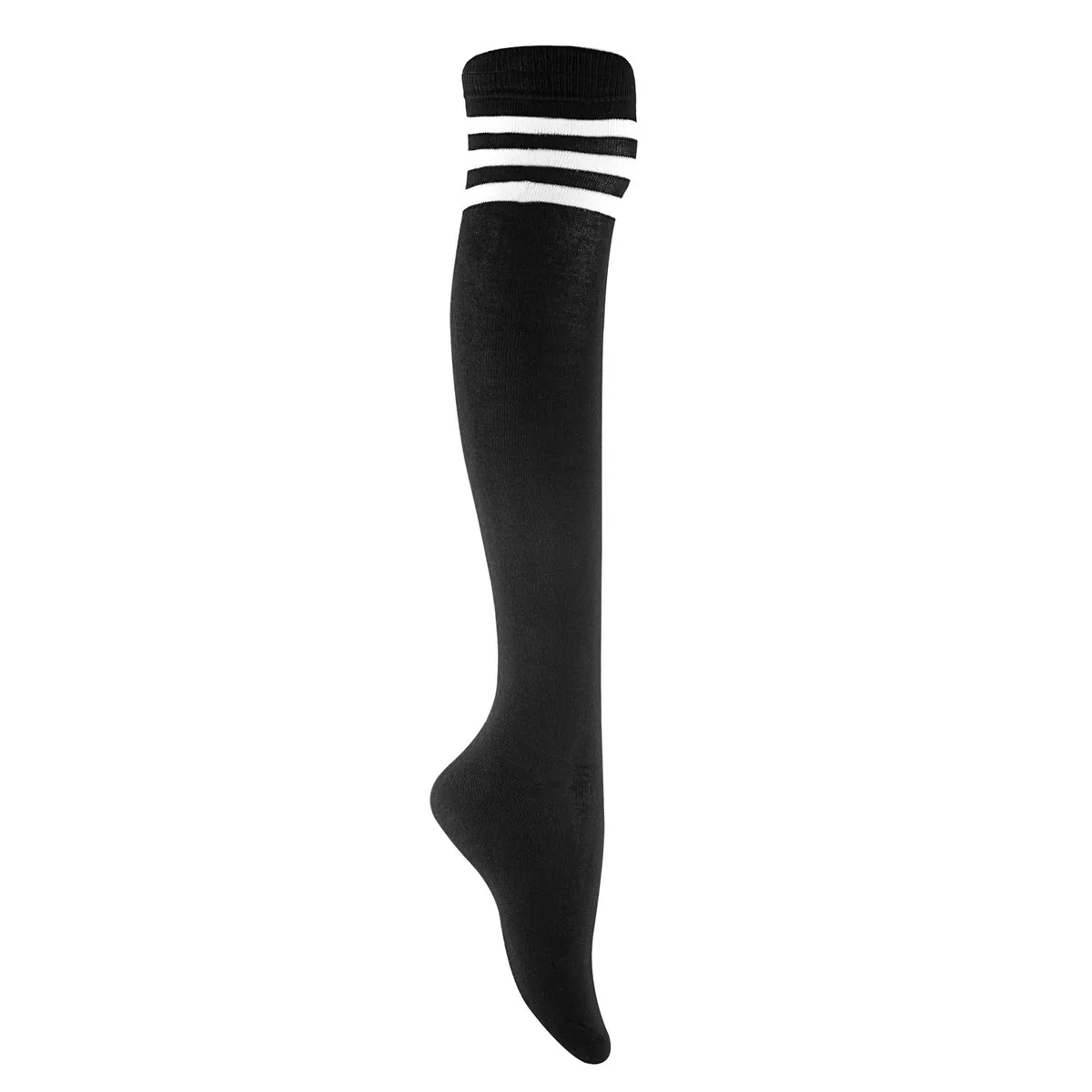 Lian LifeStyle Lian LifeStyle thigh-high socks 4 pairs multicolor US 6-9 — product photo