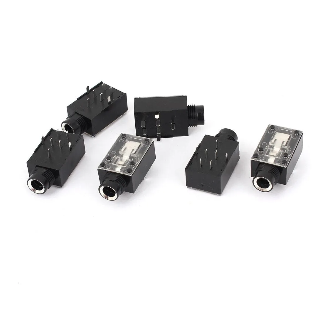 Unique-Bargains Unique-Bargains 6 Pcs 7-Pin 6.35mm Stereo Jack Socket — product photo