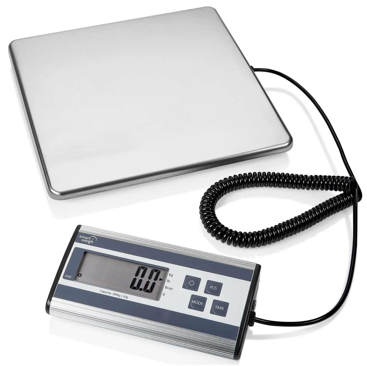  Smart Weigh 440lb 440 lb 6 oz Stainless Steel Shipping Scale — product photo