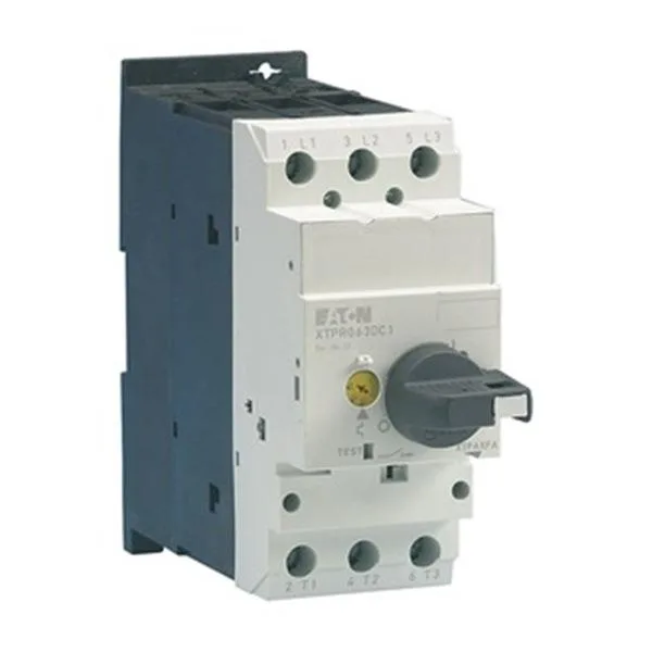 Eaton Eaton XTPR032DC1 Manual Motor Protector 32A 600V 3-Pole Selector Switch — product photo