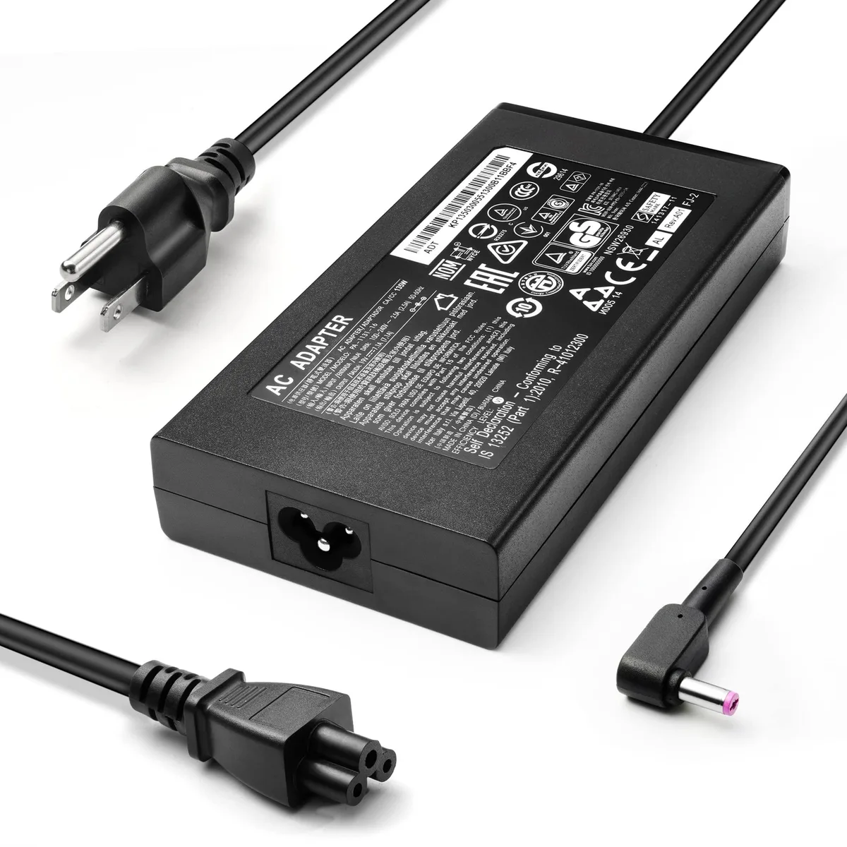 HNHTKJ PA-1131-16 135W 19V 7.1A 5.5x1.7mm laptop charger — product photo