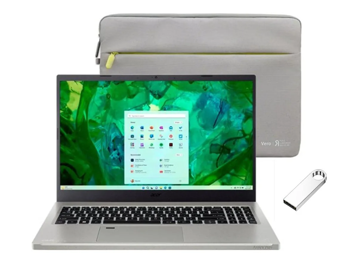 Acer America Acer America Aspire Vero 15.6 laptop i5-1335U 8GB DDR5 512GB SSD 64GB USB — product photo
