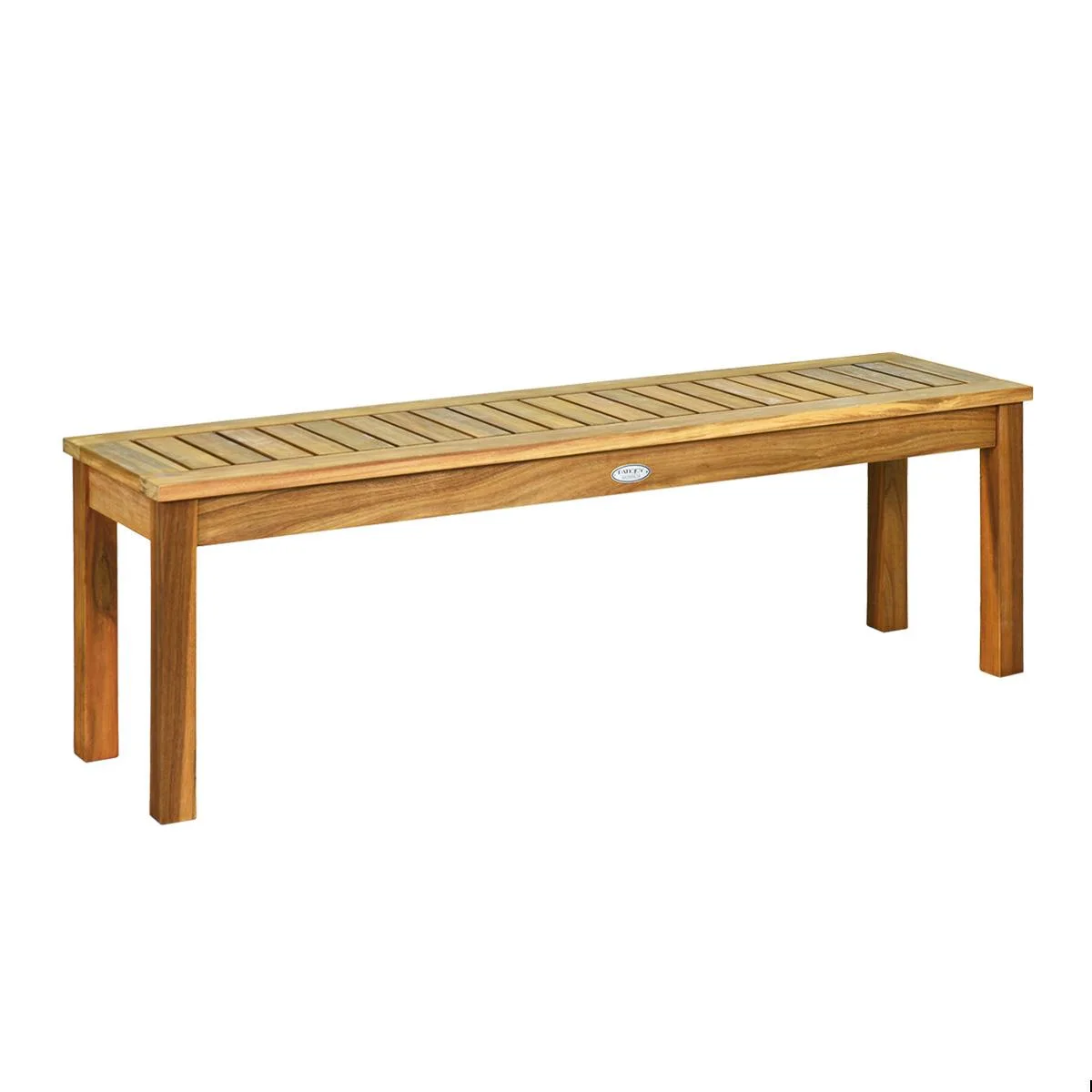 SlickBlue SlickBlue 52 Inch Acacia Wood Patio Bench Chair — product photo